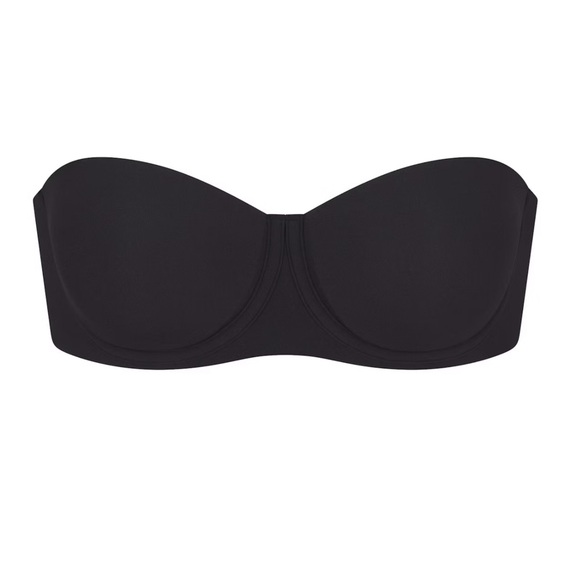 SKIMS Fits Everybody Strapless Bra 32D Onyx NWT - Picture 5 of 7